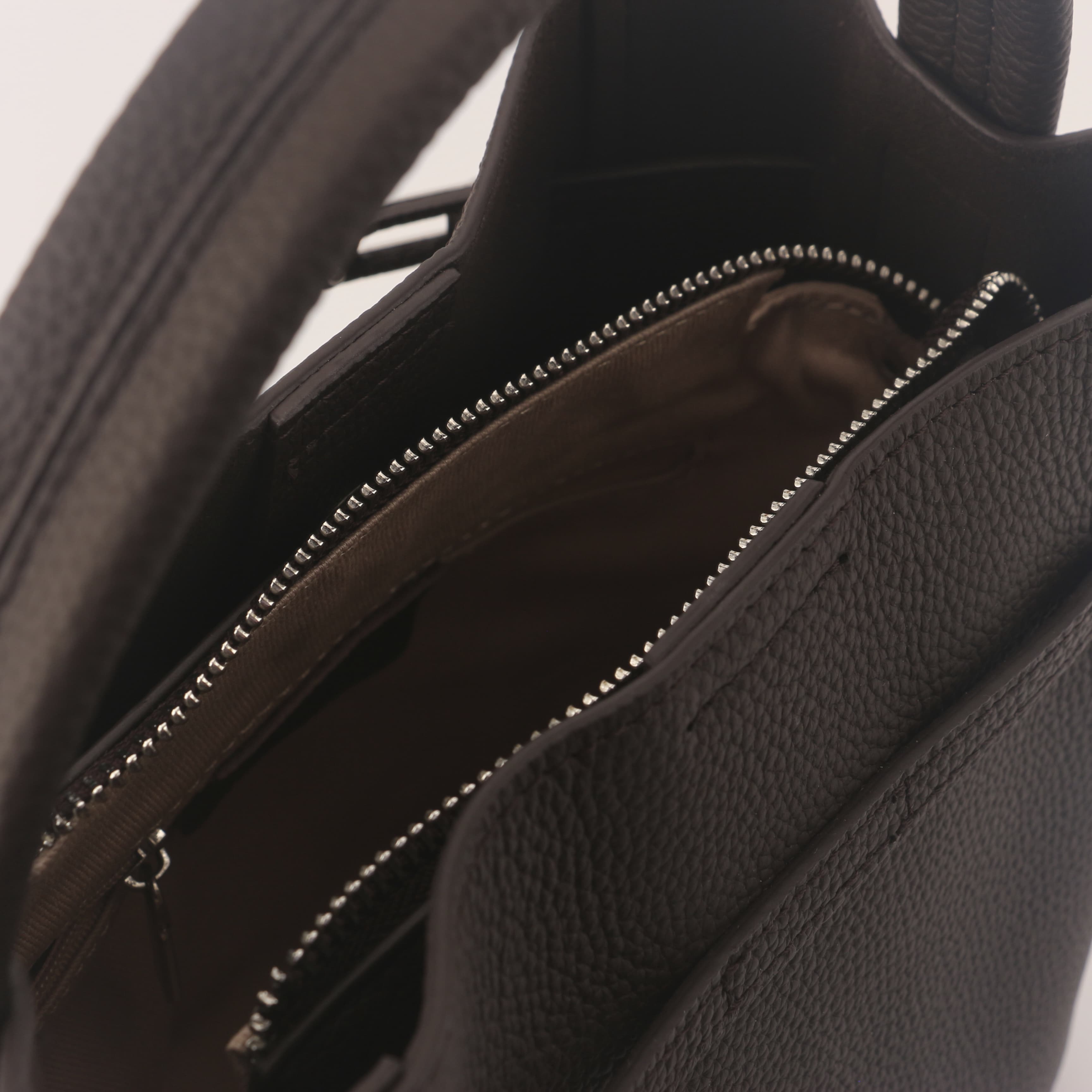 Chic Pebbled Mini Tote with Lock photo review