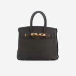Bolsa clássica em pele preta
