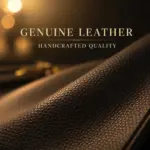 Classic Black Leather Tote - Image 4
