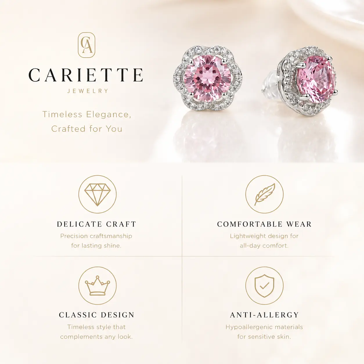 jewelry 1004 earrings core selling points
