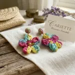 Cariette Delicate Luxury Stud Earrings - 画像5
