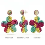 Cariette Delicate Luxury Stud Earrings - 画像3