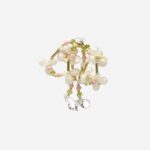 Floral Bead Drop Earrings