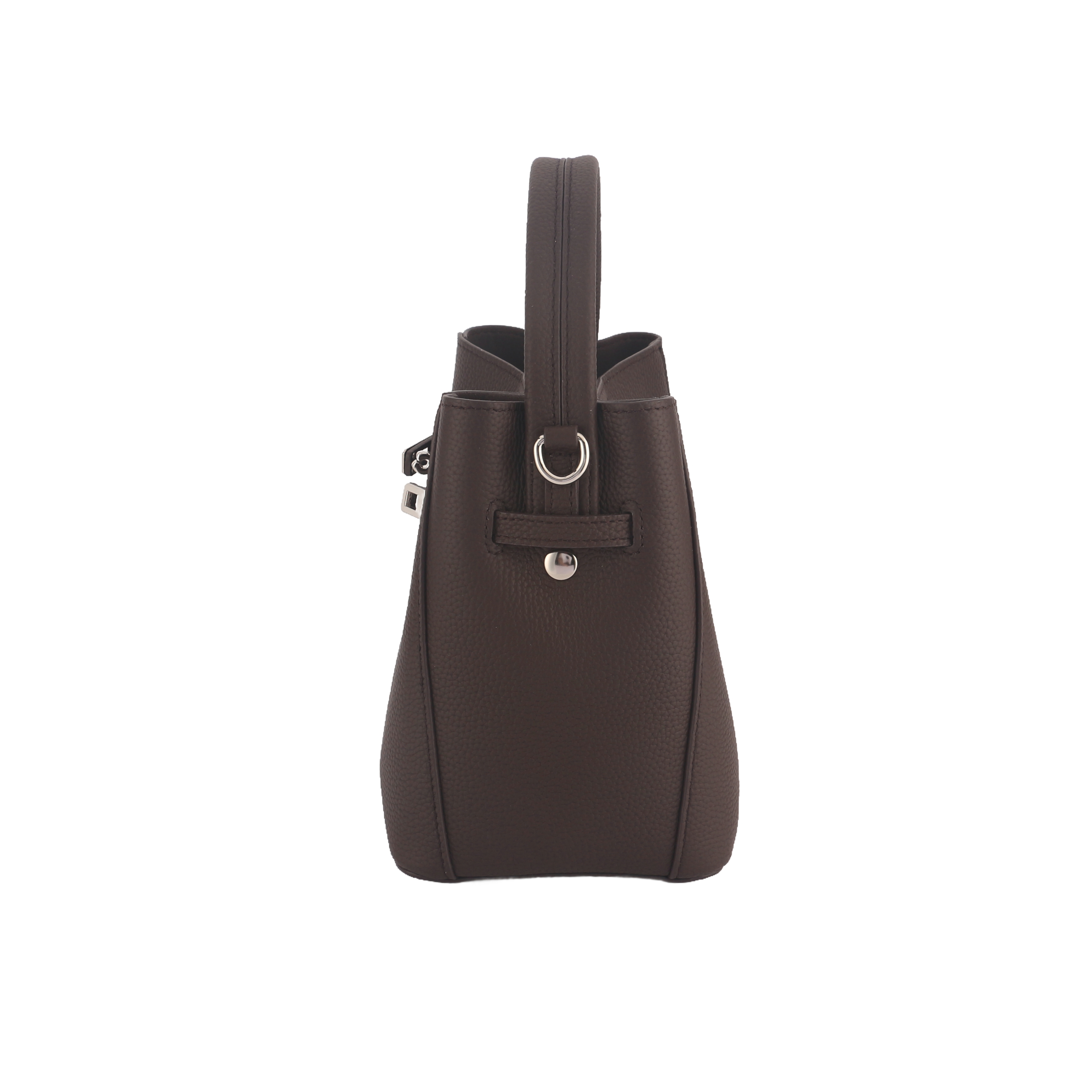 Chic Pebbled Mini Tote with Lock photo review