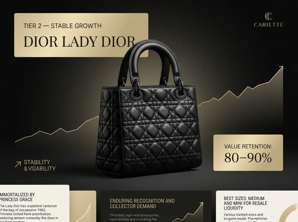 Dior Lady Dior bag black