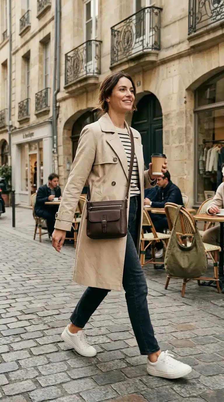 Crossbody bag travel street style