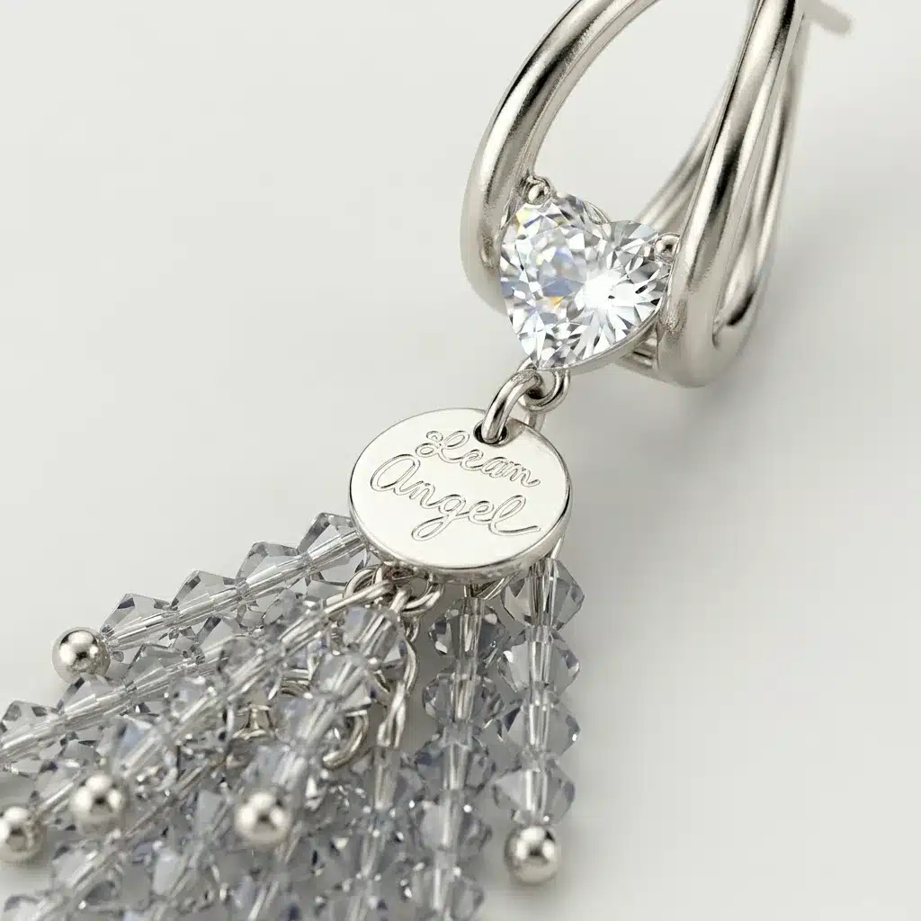 Crystal Tassel Earrings photo review