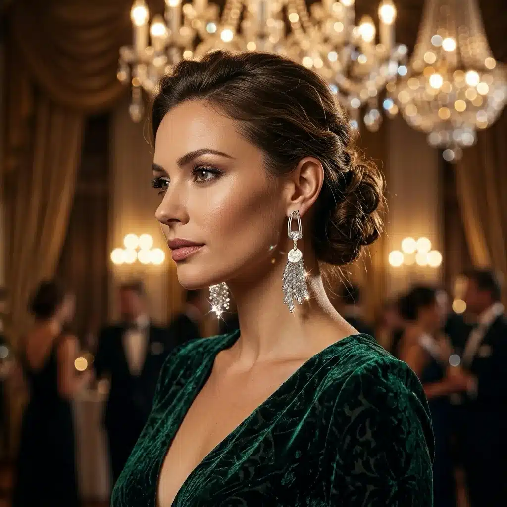 Crystal Tassel Earrings photo review