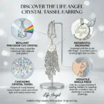 Crystal Tassel Earrings – Bild 5