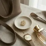 Gold Pavé Hoop Earrings - Image 4