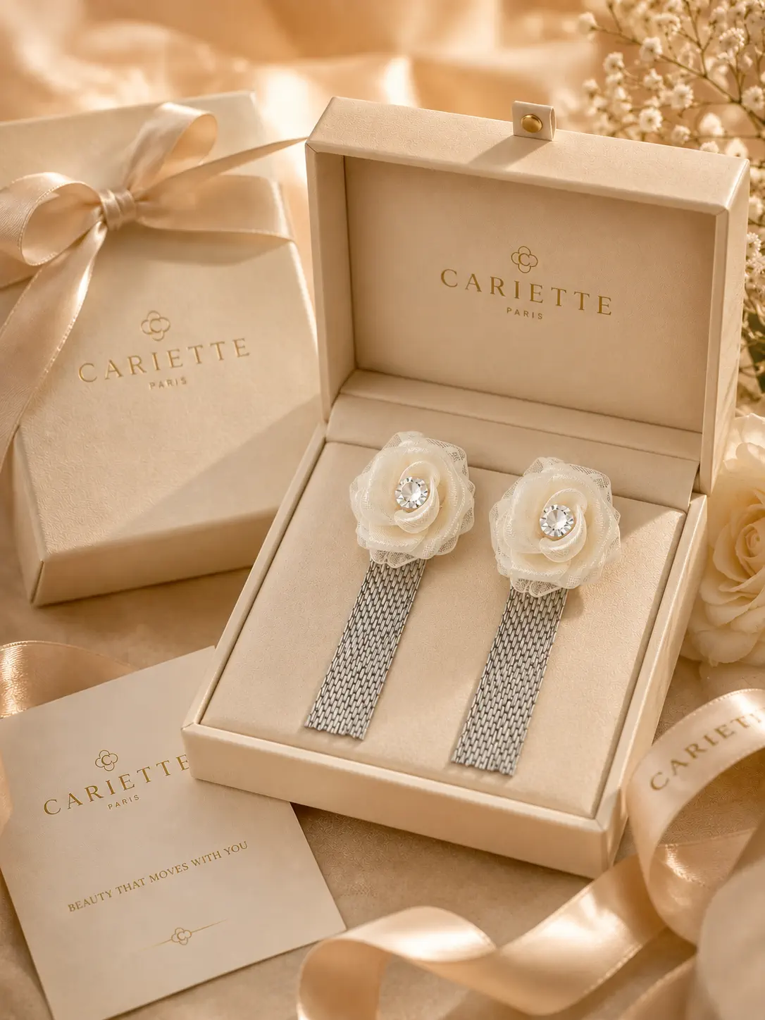 Floral Fringe Elegance 8 jewelry 1017 gift ready